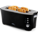 Domo Broodrooster B-Smart, voor 4 sneden brood, zwart