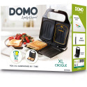 Domo croque monsieur machine Croque XL, wit