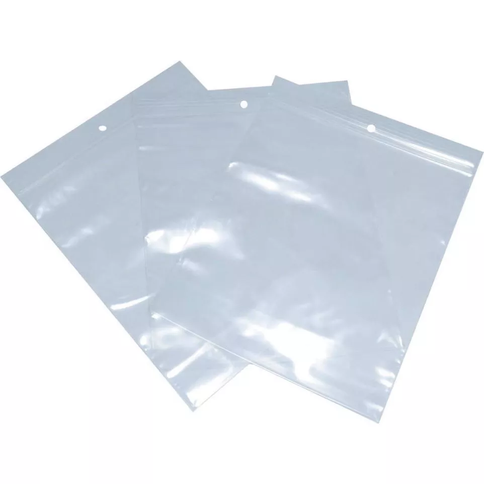 Transparent Zipper Bags 160 x 230 mm...