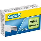 Rapid nietjes 26/6, doos...
