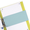 Oxford Dividers 24 x 10.5 cm 2 Holes Blue Pack of 100