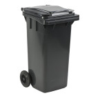 Conteneur mobile 120 l, gris