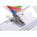 EUROPEL Name Badge Holders with Combined Clip 75 x 40 mm Pack of 24
