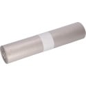Deiss Garbage Bags 240L 80+40 x 140 cm Transparent HDPE Roll of 10 Pieces