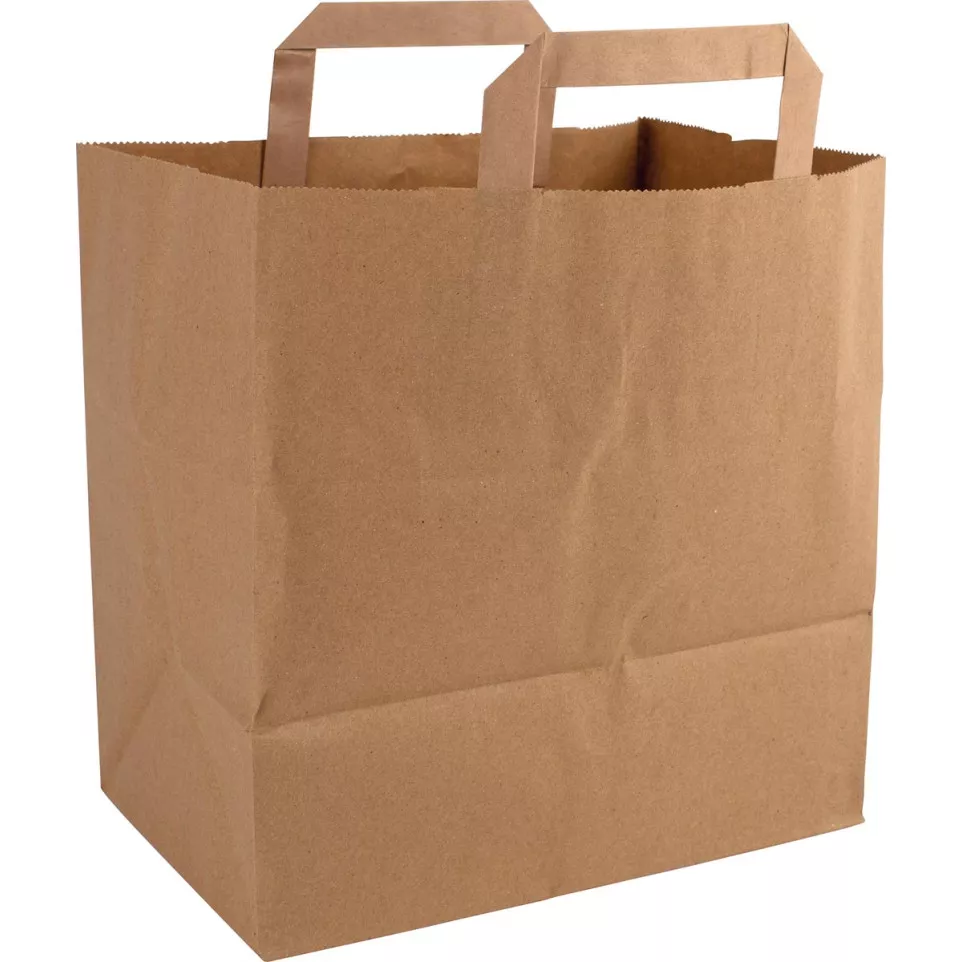 Brown Paper Bag 26 x 17 x 26 cm