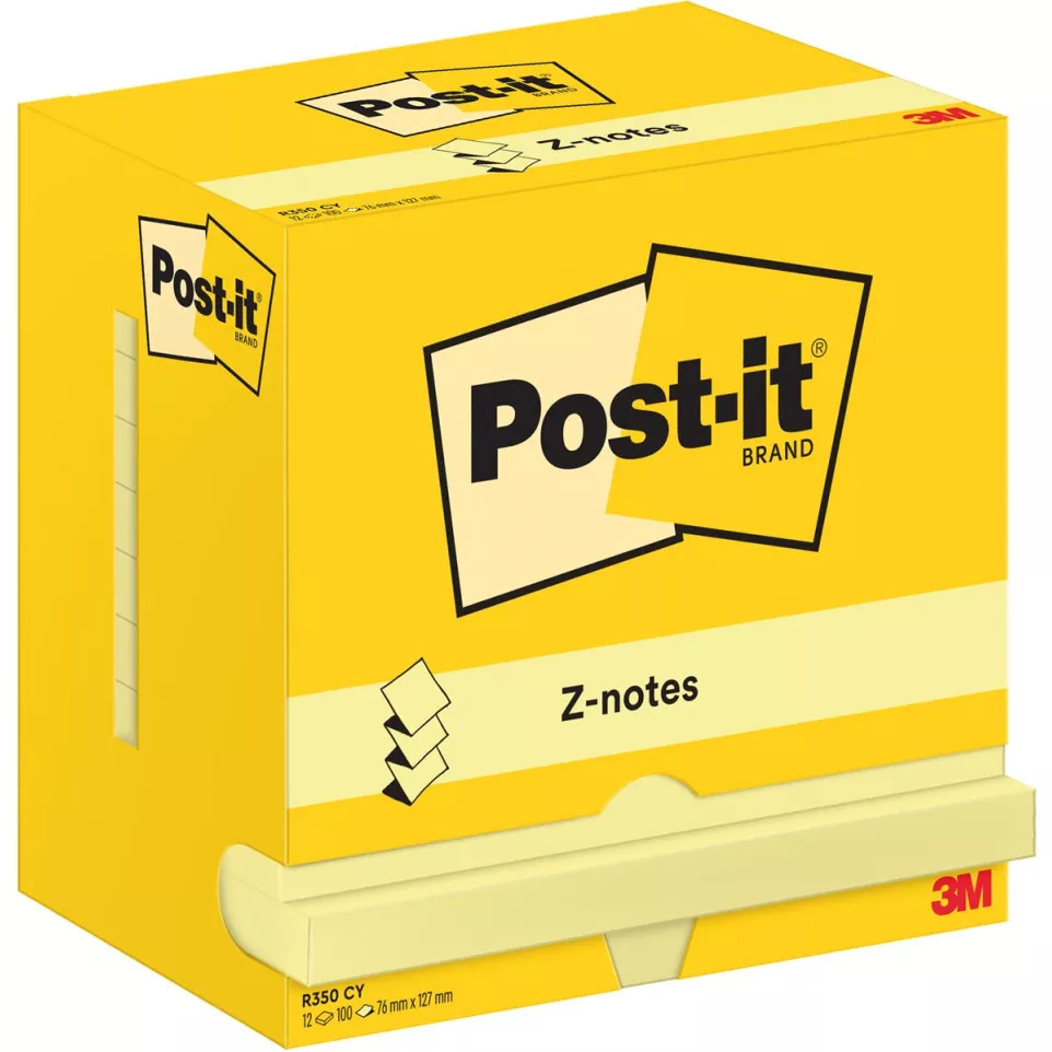 Post-It Z-Notes , 100 feuilles, ft 76...