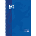 Oxford School Classic Spiral Notebook A4 Plus 160 Pages 5mm Grid Dark Blue