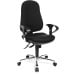 Topstar Support SY Office Chair Black Chrome Base