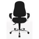 Topstar Support SY Office Chair Black Chrome Base