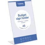Europel Document Display Stand Budget L-Shaped Base A5