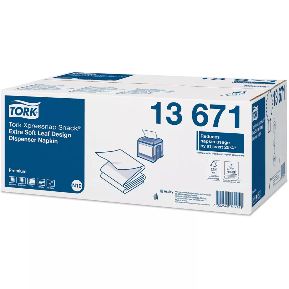 Tork serviettes Expressnap Snack pour...