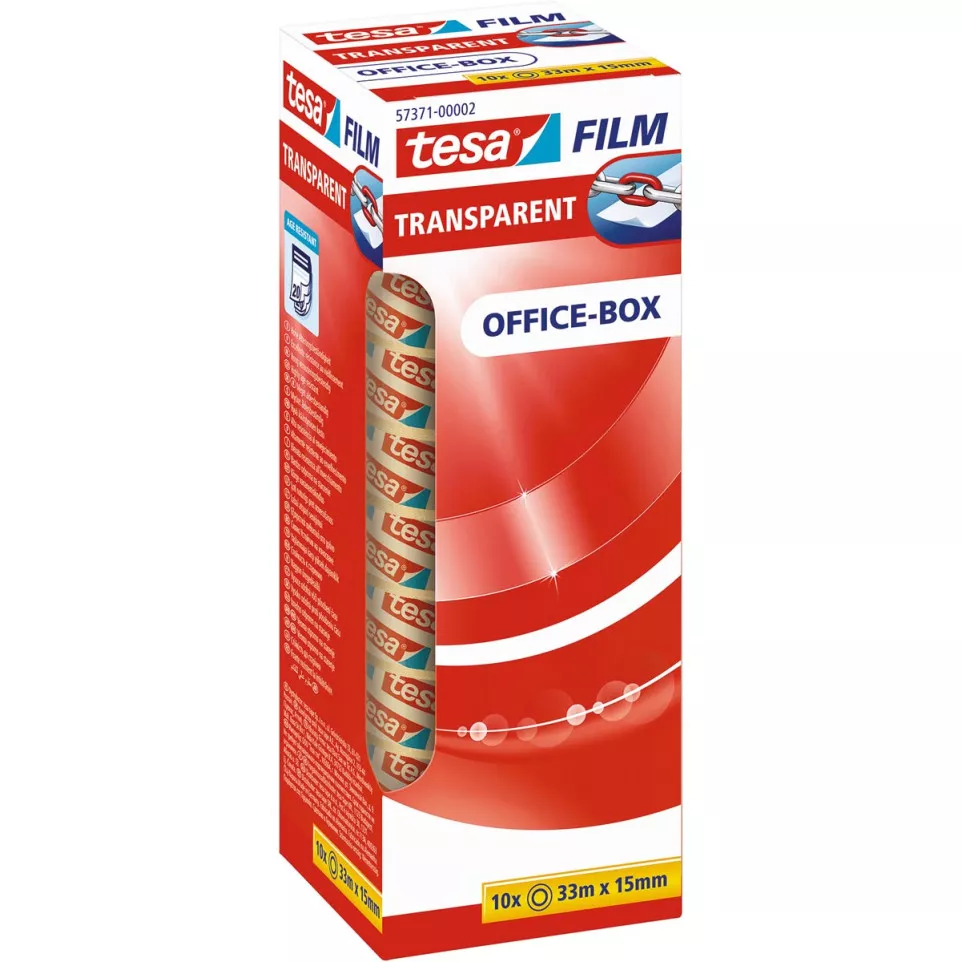 Tesafilm transparante tape, ft 15 mm...