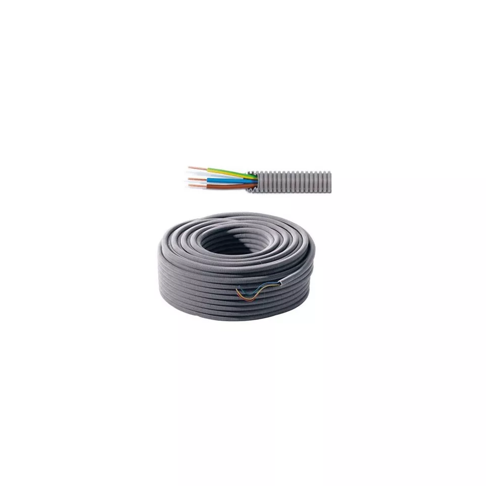 Flex voorbedrade buis 3G2.5mm² rol...