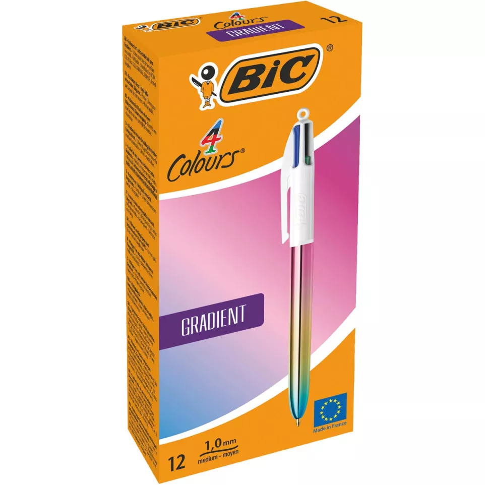 BIC 4 Colours Gradient Ballpoint Pen...