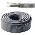 Flex voorbedrade buis 3G1,5mm² rol 25m / 25m
