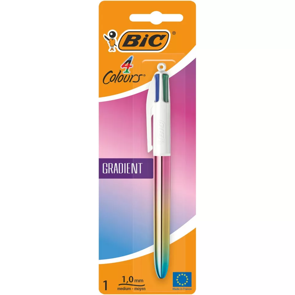 Bic Colours Gradient 4-kleurenbalpen,...