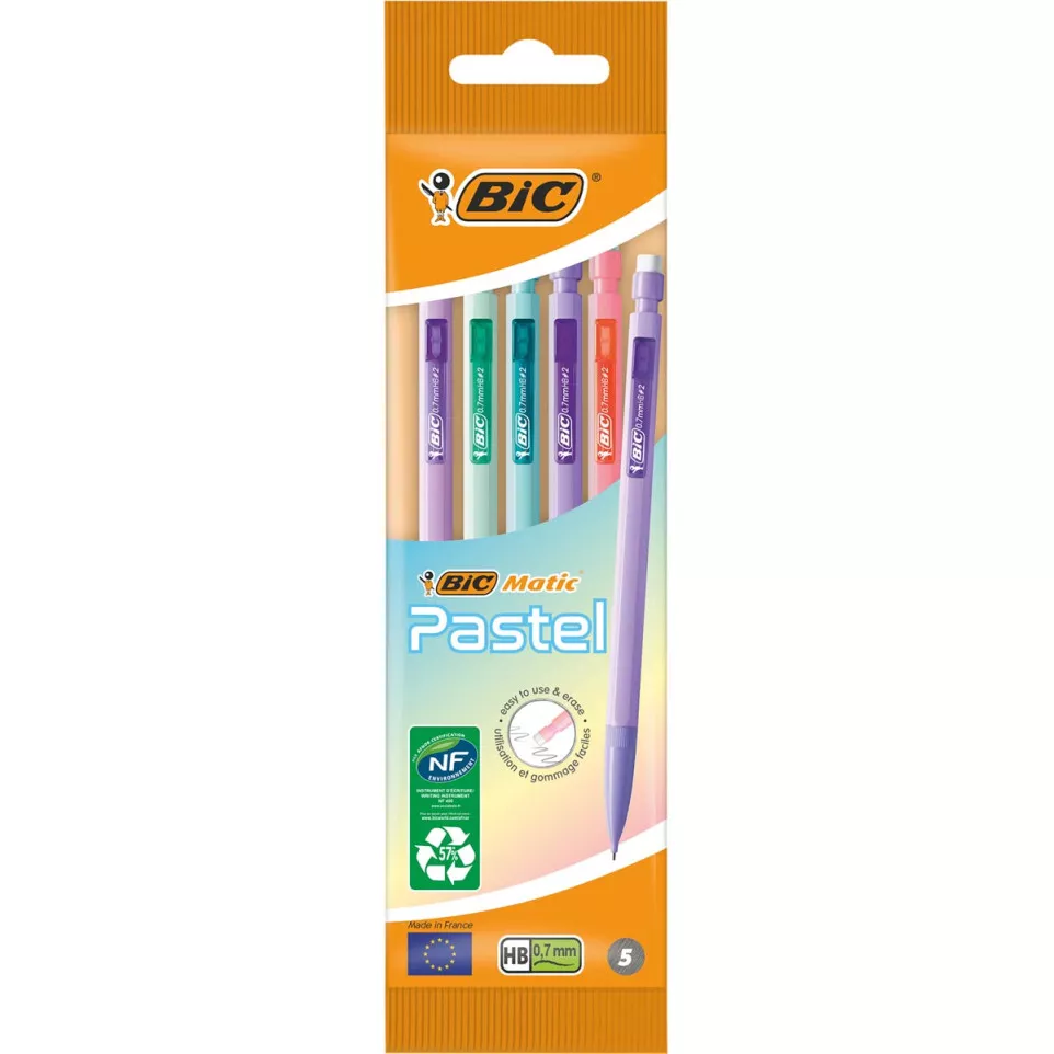 BicMatic portemine Pastel, blister de...