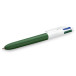 BIC 4 Colours Wood Style Ballpoint Pen Medium Tip Classic Ink Colors