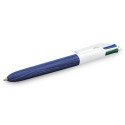 BIC 4 Colours Wood Style Ballpoint Pen Medium Tip Classic Ink Colors