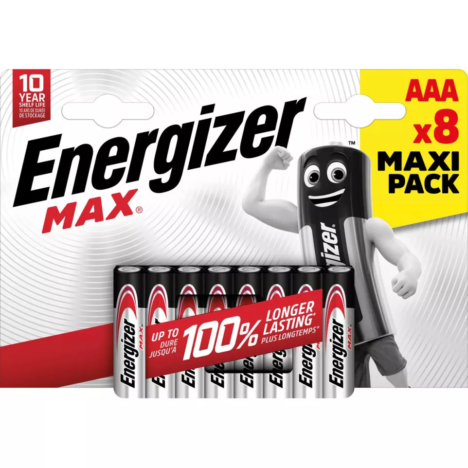 Energizer piles Max AAA/LR03/E92,...