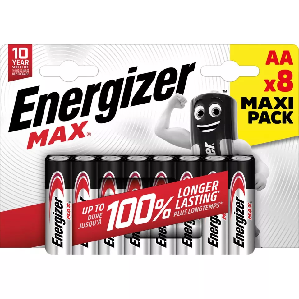 Energizer piles Max AA/LR06/E91,...