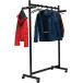 MAUL Samba Mobile Coat Rack with 8 Hooks Black RAL9004 Size 115 x 173 x 51 cm Max 40 kg
