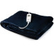 Domo elektrisch deken, donkerblauw