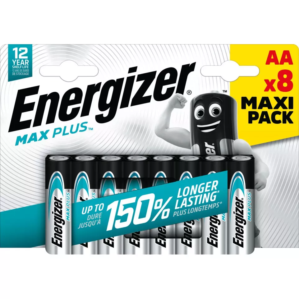 Energizer piles Max Plus AA, blister...