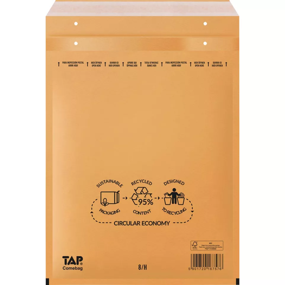 Comebag luchtkussenenveloppen, ft 270...