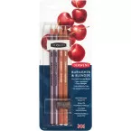 Derwent Blender en Burnisher met gum en slijper, set van 4