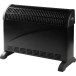 Domo convector verwarming Turbo, zwart