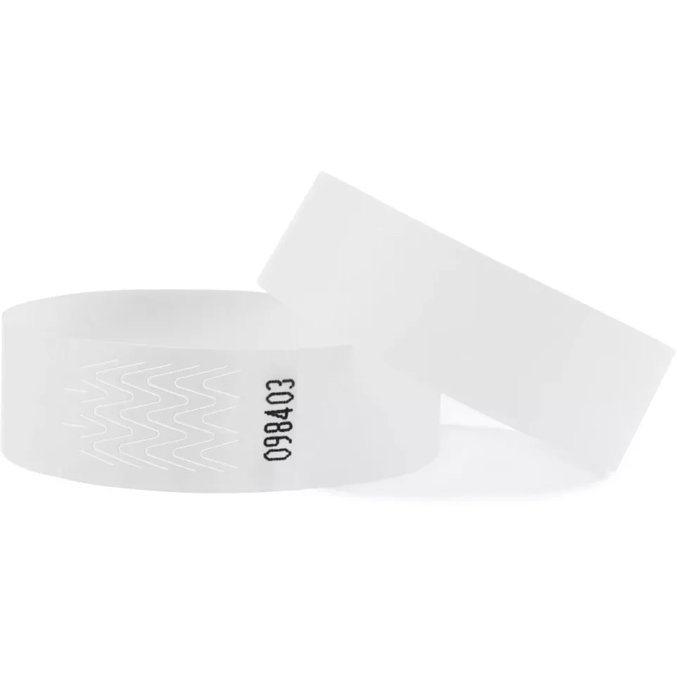 CombiCraft Tyvek Wristbands White...