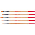 Royal Talens Art Creation Assorted Synthetic Watercolor Brushes Set of 5