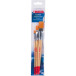 Talens Art Creation aquarelpenselen polyester plat, set van 3 penselen