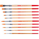 Talens Art Creation pinceaux à aquarelle polyester assorti, set de 10 pinceaux