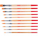 Talens Art Creation pinceaux à aquarelle polyester assorti, set de 10 pinceaux