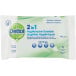 Dettol On The Go 2in1 Antibacterial Wipes Pack of 12