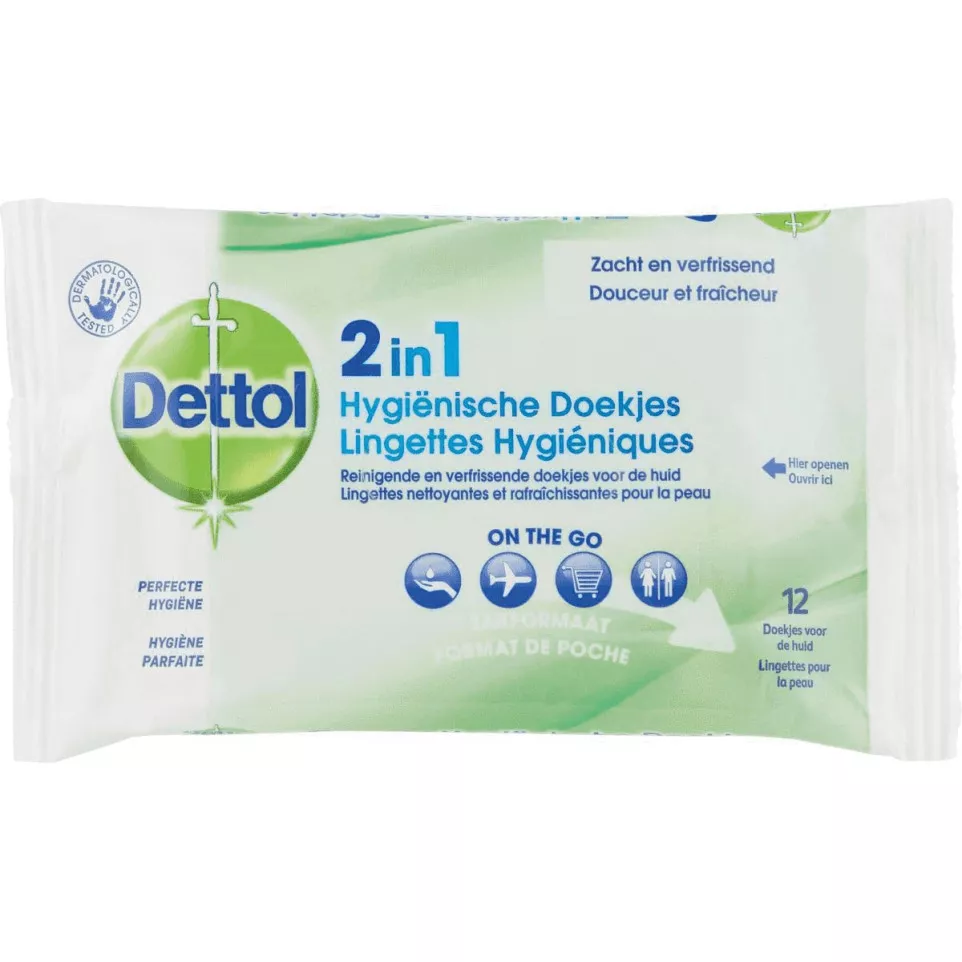 Dettol On The Go 2in1 Antibacterial...