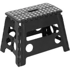 Uppy XL Folding Step Stool Black