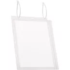 Durable Waterproof Display Sleeve with Cable Ties A4 Pack of 5