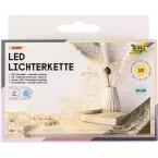Folia LED String Lights, 20 LEDs, 2.2 m, Battery Operated, Pack of 10