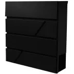 Brievenbus Deluxe PB200, zwart