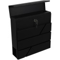 Boîte aux lettres Deluxe PB200, noir