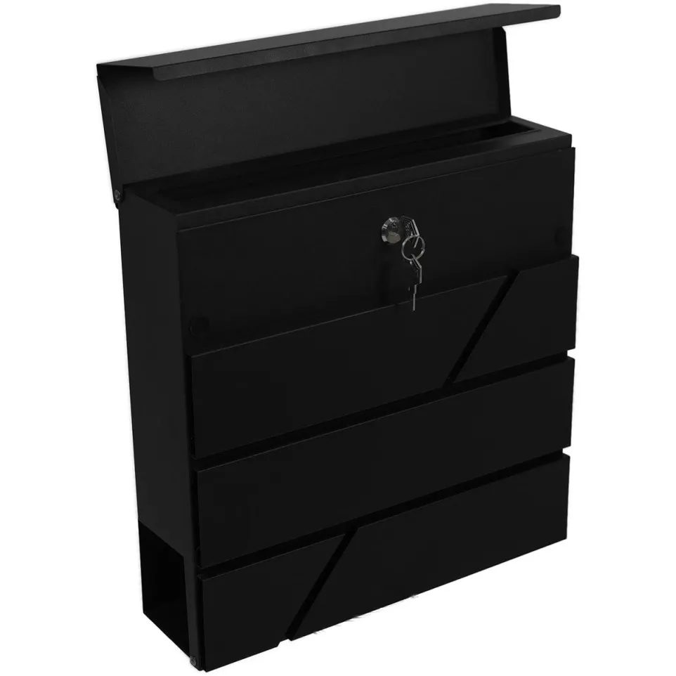 Boîte aux lettres Deluxe PB200, noir