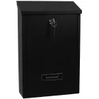 Basic PB100 Black Mailbox