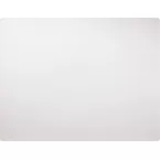 Durable schrijfonderlegger met siergroef, PP, ft  650 x 500 mm, transparant wit