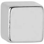 Maul aimant neodymium forme cubique, ft 10 x 10 x 10 mm, résistance 3,8 kg, argent, paquet de 10 pièces
