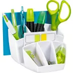 Riviera by CEP plumier avec 8 compartiments, blanc