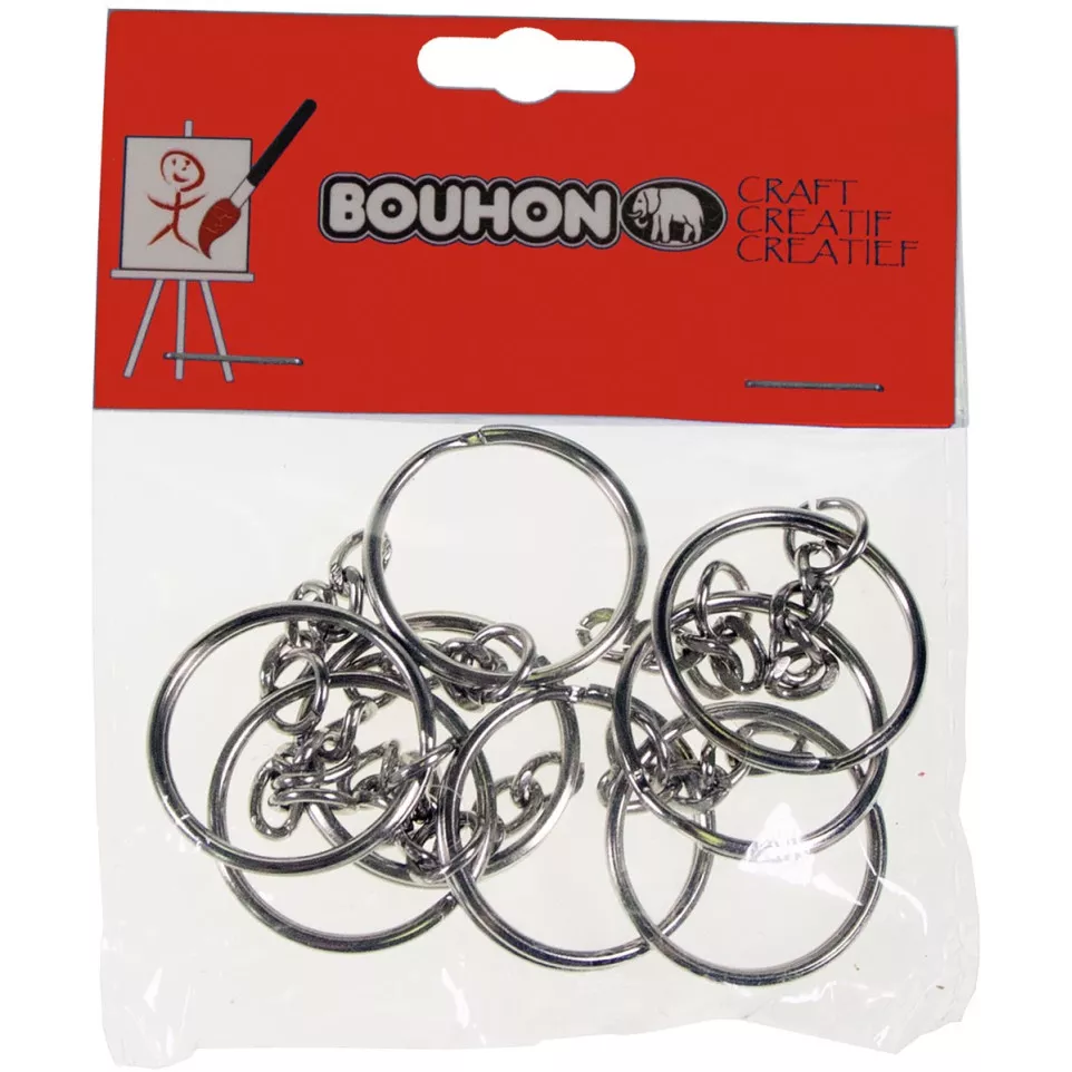 Bouhon anneau porte-clés, 25 mm,...