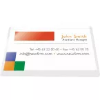 Q-CONNECT self-adhesive badge holder 60 x 95 mm side opening pack of 10